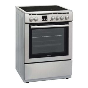 Κουζίνα Finlux FLCM 6000A IX 65lt με Κεραμικές Εστίες Π60εκ. Inox
